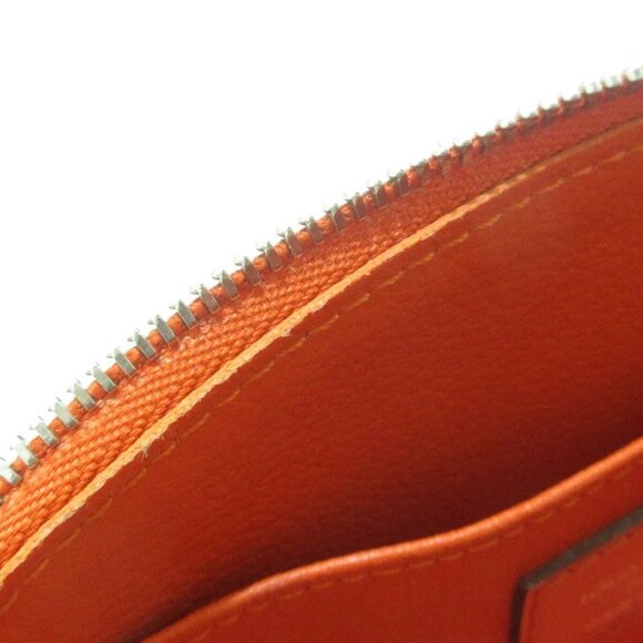 100% Authentic LOUIS VUITTON Pochette Cosmetic Epi Pouch Piment - Picture 7 of 8